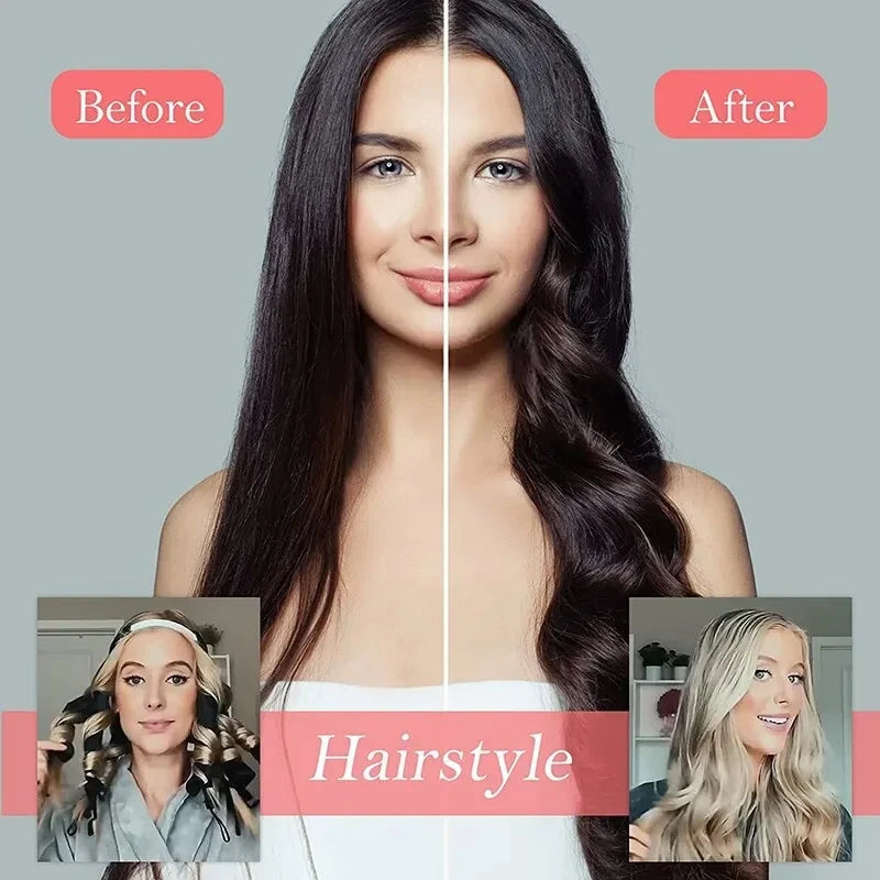 Silk Heatless Curling Headband