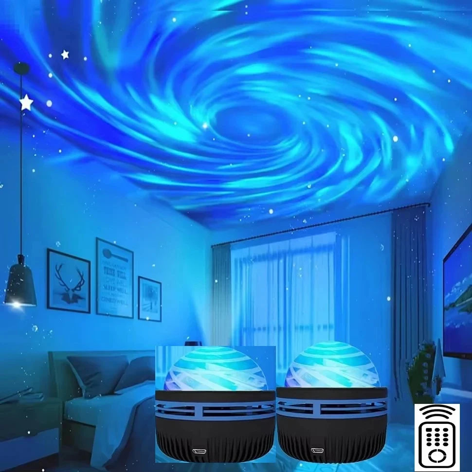Colorful LED Galaxy Projector