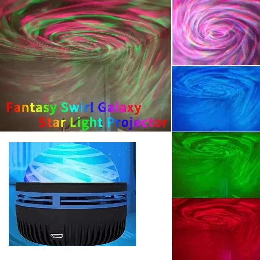 Colorful LED Galaxy Projector