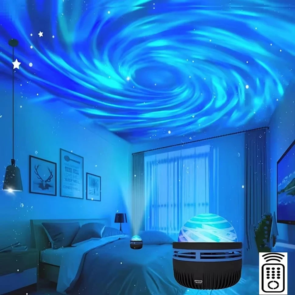 Colorful LED Galaxy Projector